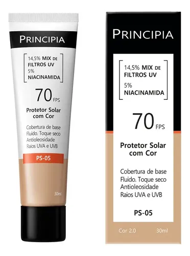 Protetor Solar Facial PS-05 FPS 70 - Cor 2.0